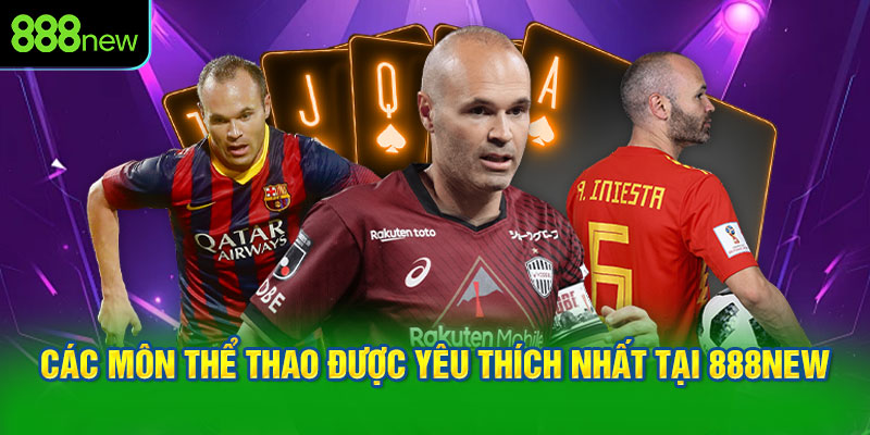 Các môn thể thao được yêu thích nhất tại 888NEW